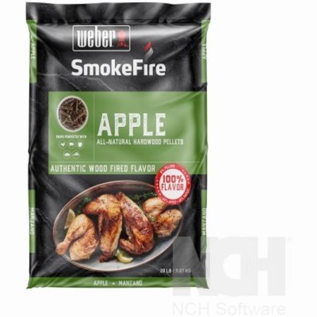 WEBER SF 20LB Apple Pellets 190004